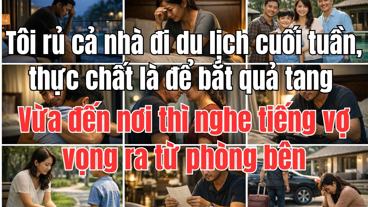 Du lịch để bắt quả tang? Câu chuyện khiến cả gia đình rúng động