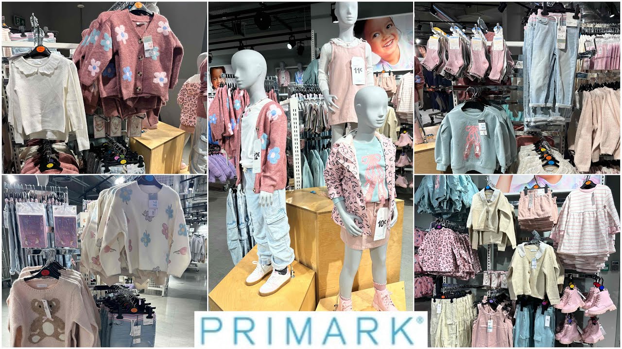 Primark kid’s girls clothes 1-8 new collection  / August 2024