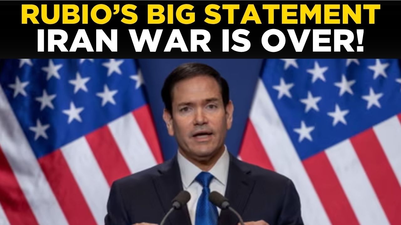 US IRAN NEWS LIVE: Rubio Declares US-Iran War Over, Proclaims Complete American Victory
