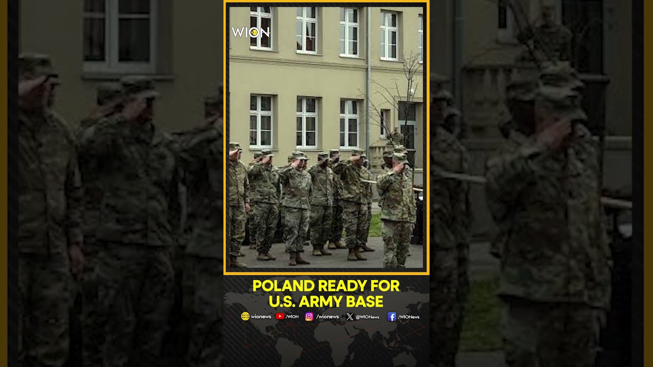 US New Military Base In Poland: US President Donald Trump Eyes Military Base In Poland | Shorts