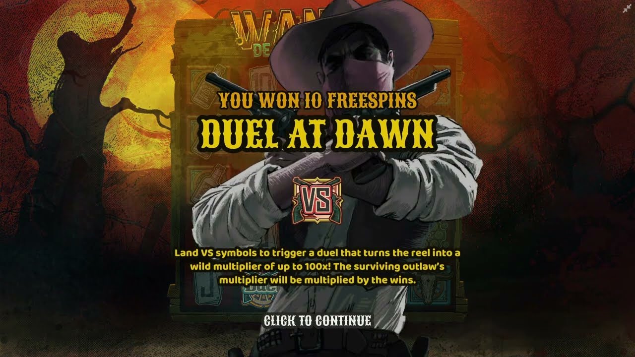 Max win bonus buy at Wanted Dead or a Wild (Duel at Dawn)