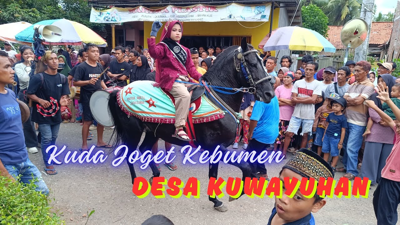 Kuda Joget Kebumen hari ini di arak arakan khataman desa kuwayuhan pejagoan sabtu 7/2/2026