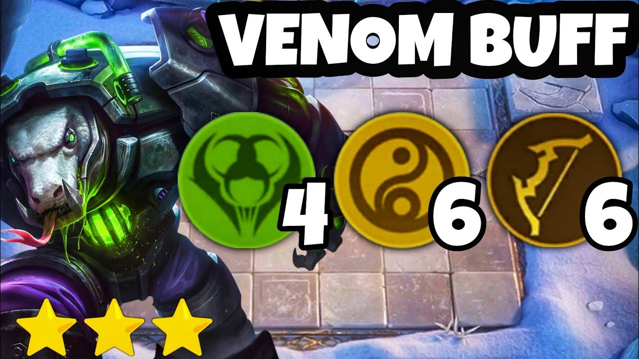 3 STAR GROCK. 3 STAR KABOOM. BEST COUNTER FOR KARINA. VENOM BUFF.!! MAGIC CHESS MOBILE LEGENDS
