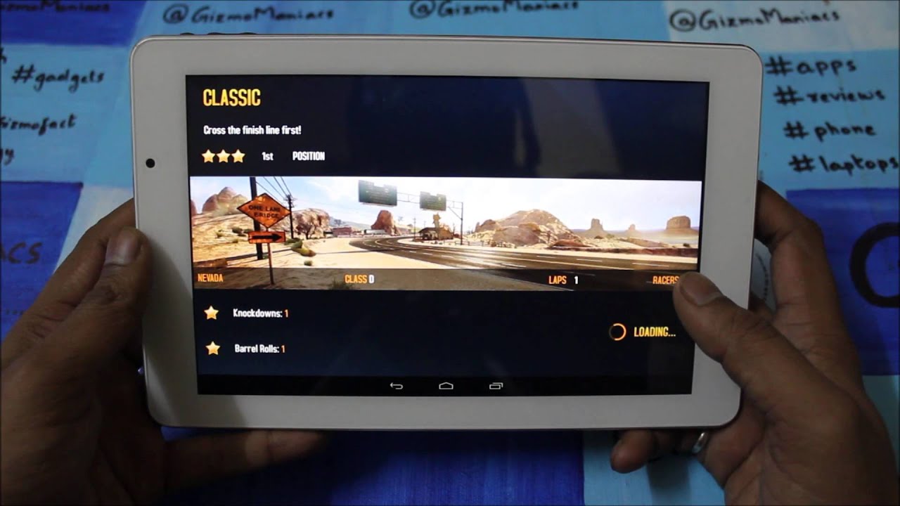 Digiflip Pro XT 901 Asphalt 8 Game Review