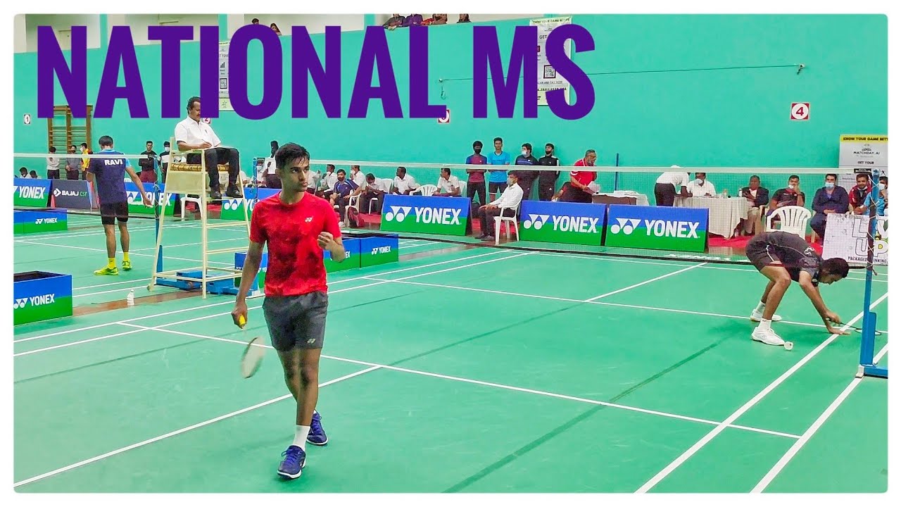 KIRAN GEORGE VS SIDDHANTH GUPTA:BAI SERIES SENIOR BADMINTON TOURNAMENT HYDERABAD 2021
