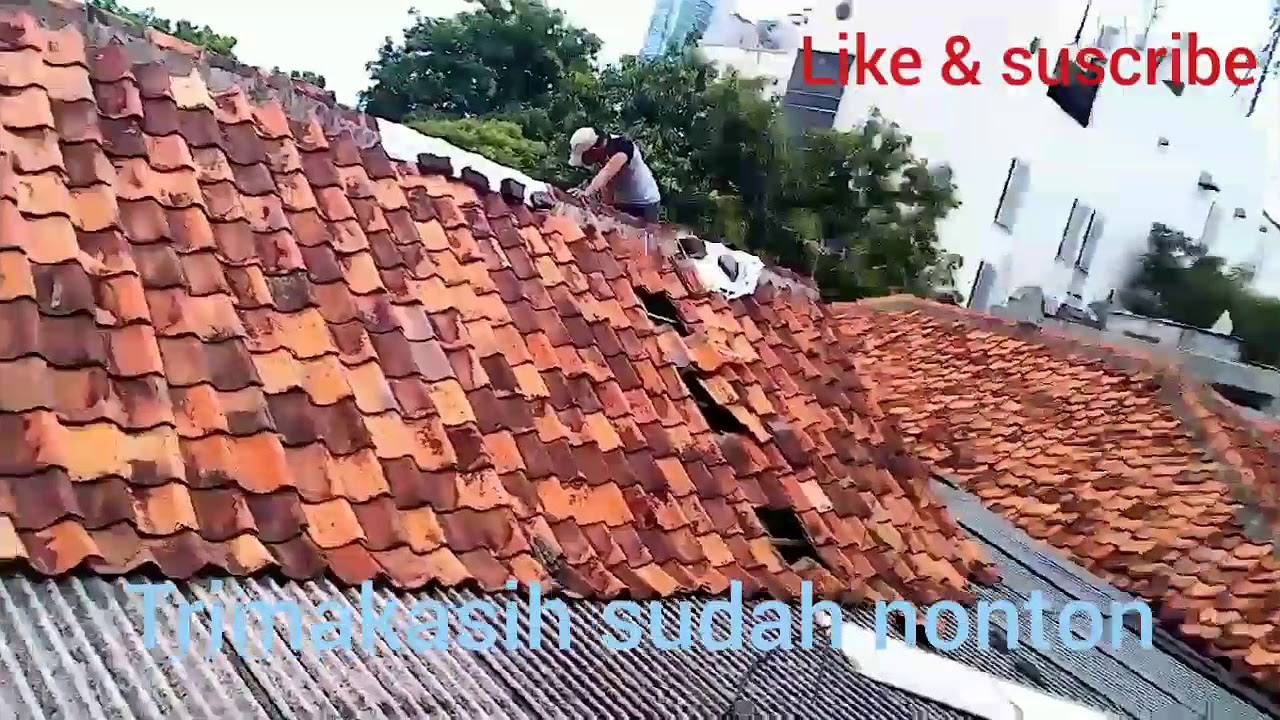 Drone F196 . Kontrol genteng bocor