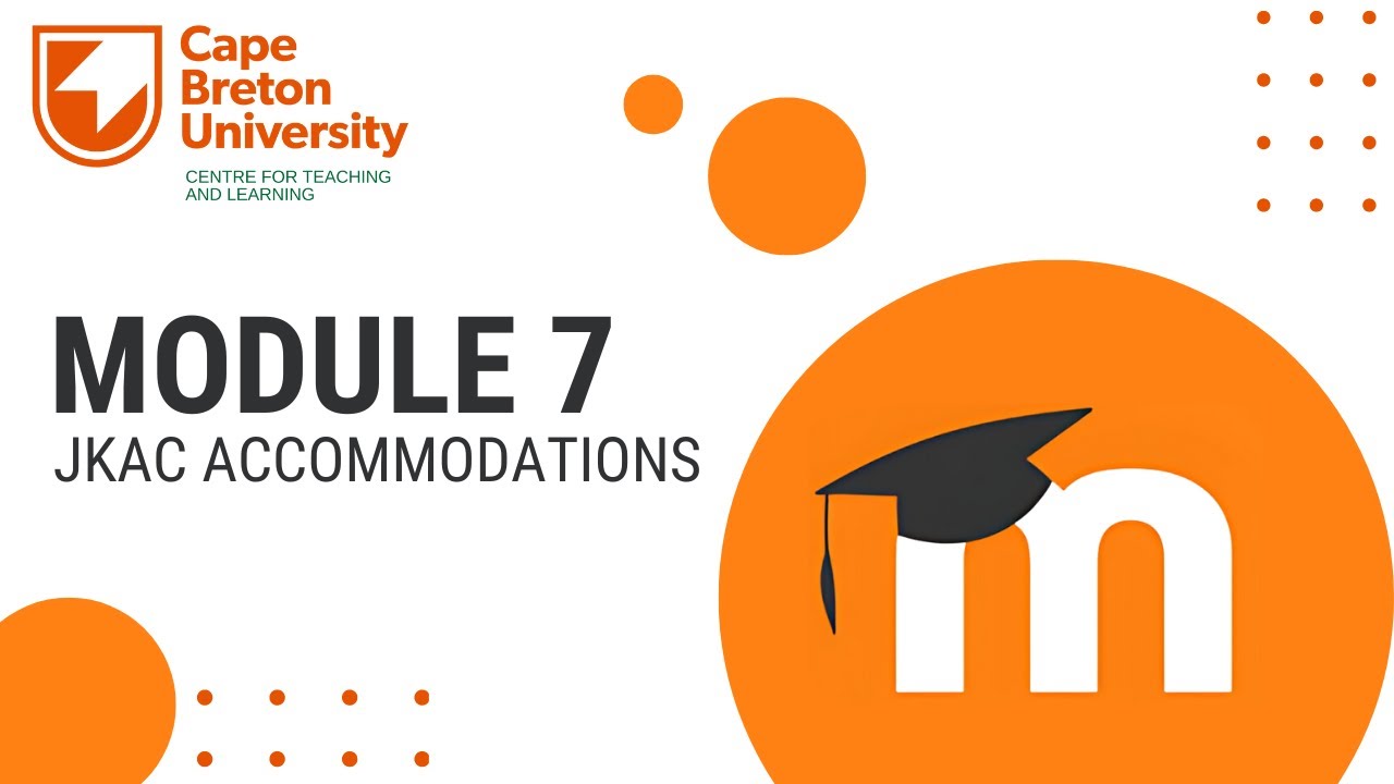 Moodle 101: JKAC Accommodations