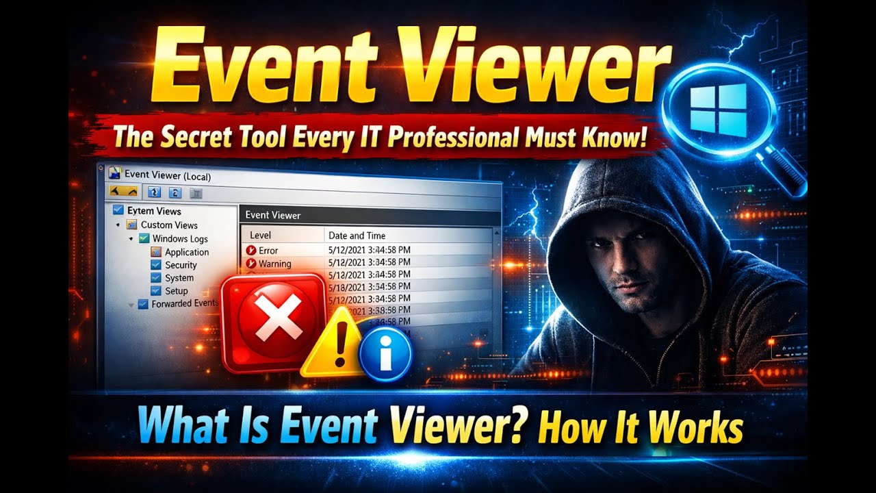 Event Viewer: The Secret Tool Every IT Professional Must Know | What Is Event Viewer? How It Works