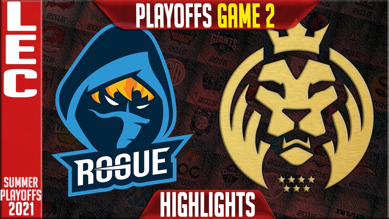 RGE vs MAD Highlights Game 2 | LEC Playoffs Summer 2021 Round 2 | Rogue vs MAD Lions G2