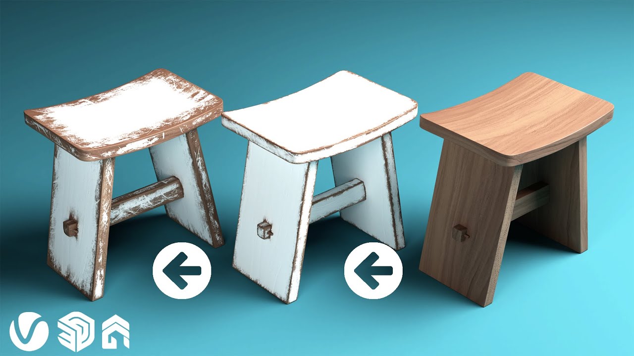 BLENDING MATERIALS LIKE A PRO for SketchUp and V-Ray Rendering!