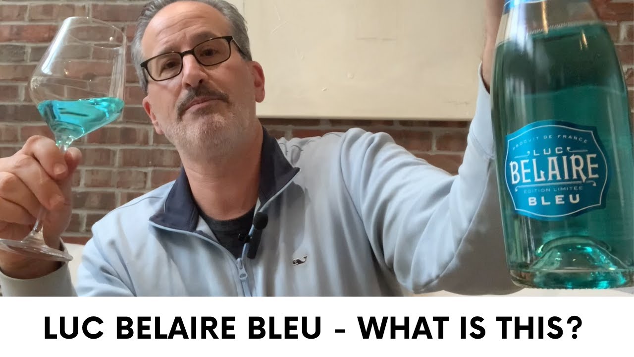 Дегустация вина Luc Belaire Bleu. Что это за штука? Голубое вино.
