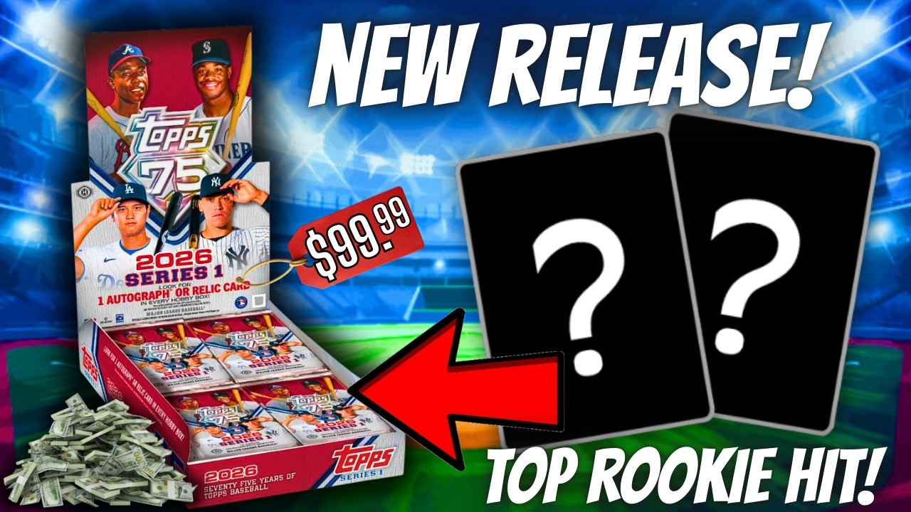 💥HUGE GOLD ROOKIE!💥RELEASE DAY 2026 TOPPS SERIES 1 BASEBALL! ALL NEW HOBBY BOX OPENING AND REVIEW!