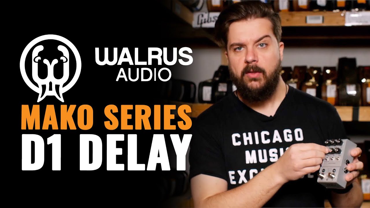 Walrus Audio MAKO D1 Delay | CME Gear Demo | Henry Bianco