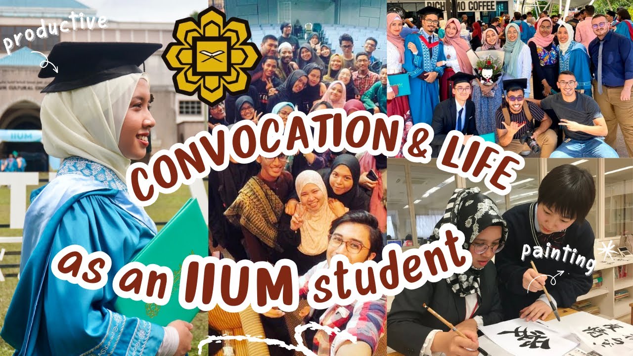 Life as an IIUM student | Graduation vlog 𐙚 📷 ༘ ✧˖
