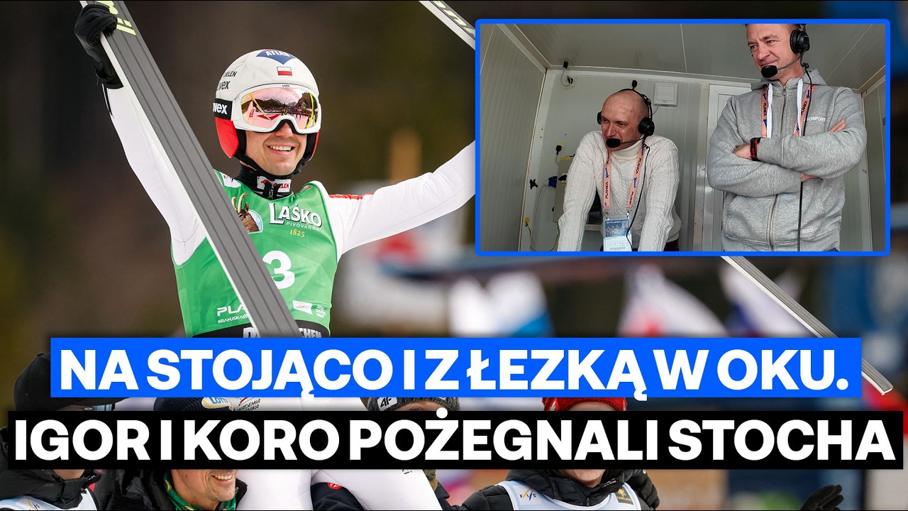 Ostatni skok i pożegnanie Kamila Stocha z perspektywy komentatorskiej budki 🫠😍
