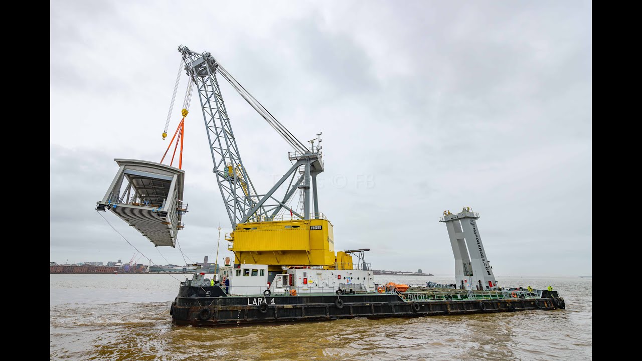 Lara 1 - New Woodside Linkspan Lift - 18/12/2025