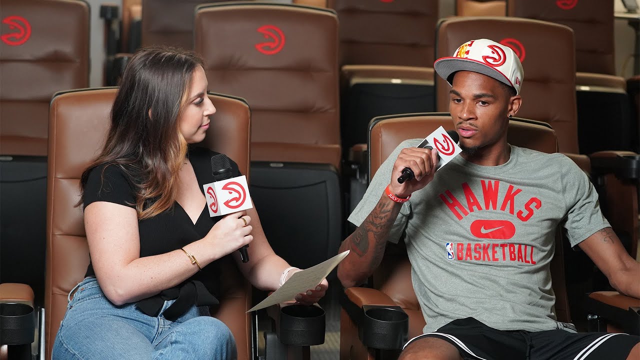 Exclusive: Dejounte Murray First Interview as an Atlanta Hawk