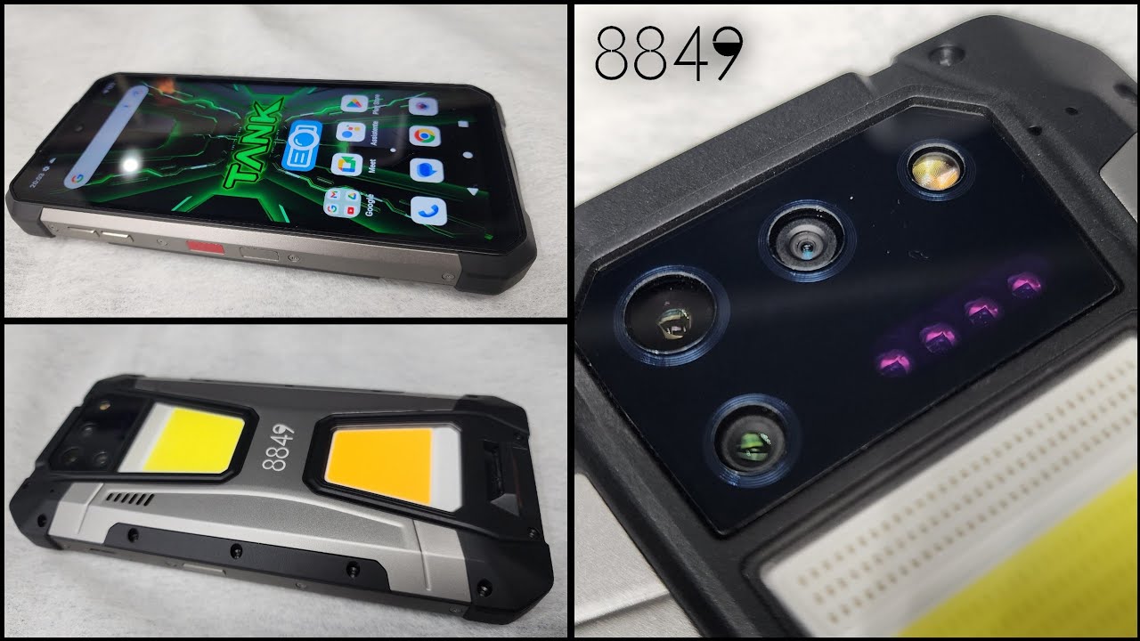 Unboxing (desembalando) Unihertz 8849 TANK 2