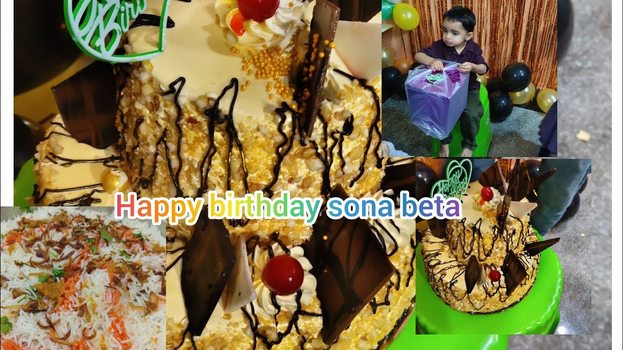 Aaj hamare ghr me dawat thi sabi ki# happy birthday sona ka tha cake or biryani mehman v aye the 🥰
