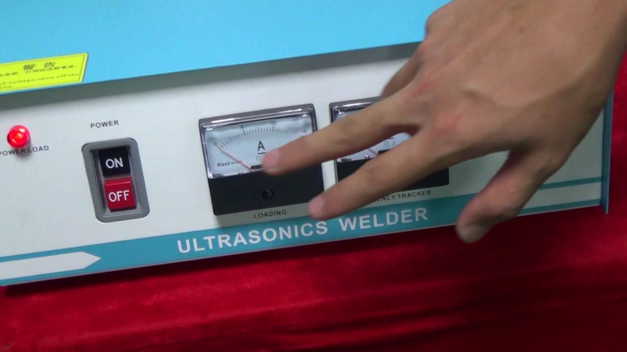 How to use  and install horn for lingke ultrasonic welding machine