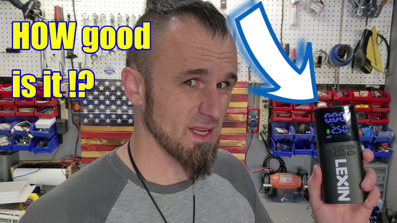 Quick test for Lexin p4 lithium ion pump