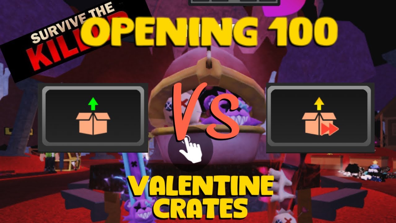 Survive The Killer | Opening Valentine Crates | STK