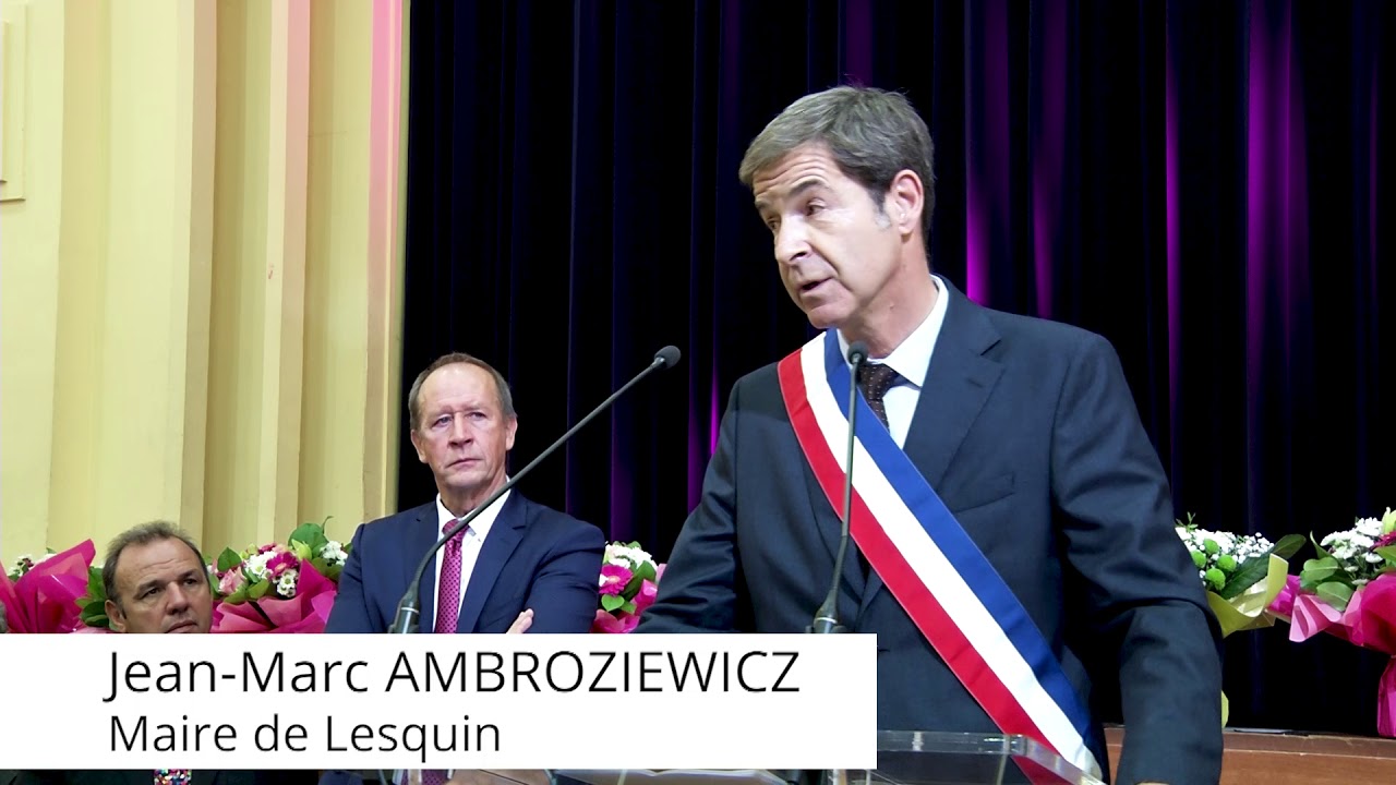 Election du nouveau maire de Lesquin - 22 octobre 2017