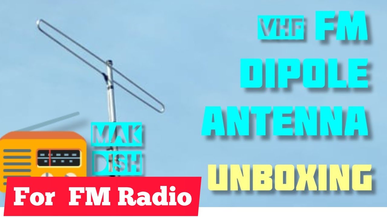 എഫ് എം റേഡിയോയ്ക്ക് ഒരു ഡൈ പോൾ ആന്റിന/FM Radio Dipole Antenna unboxing.