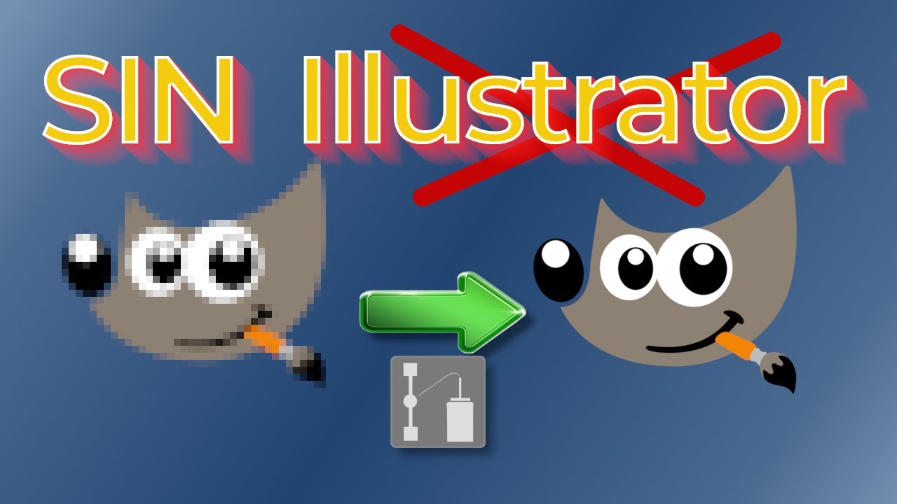 ¿Se Puede Vectorizar en GIMP?💡¡Mira Cómo Lo Hice!