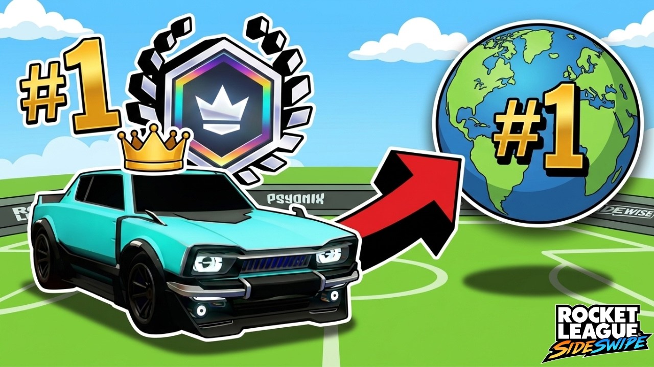 Getting Top 1 In RL Sideswipe Is EASY
