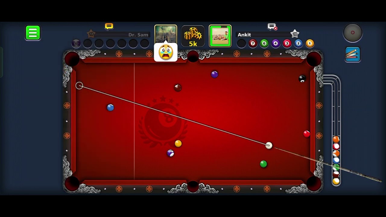 Pool game with  Ankit  #8ballpool #game #mobilegame 