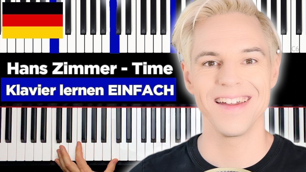 Hans Zimmer - Time - Klavier lernen - EINFACH