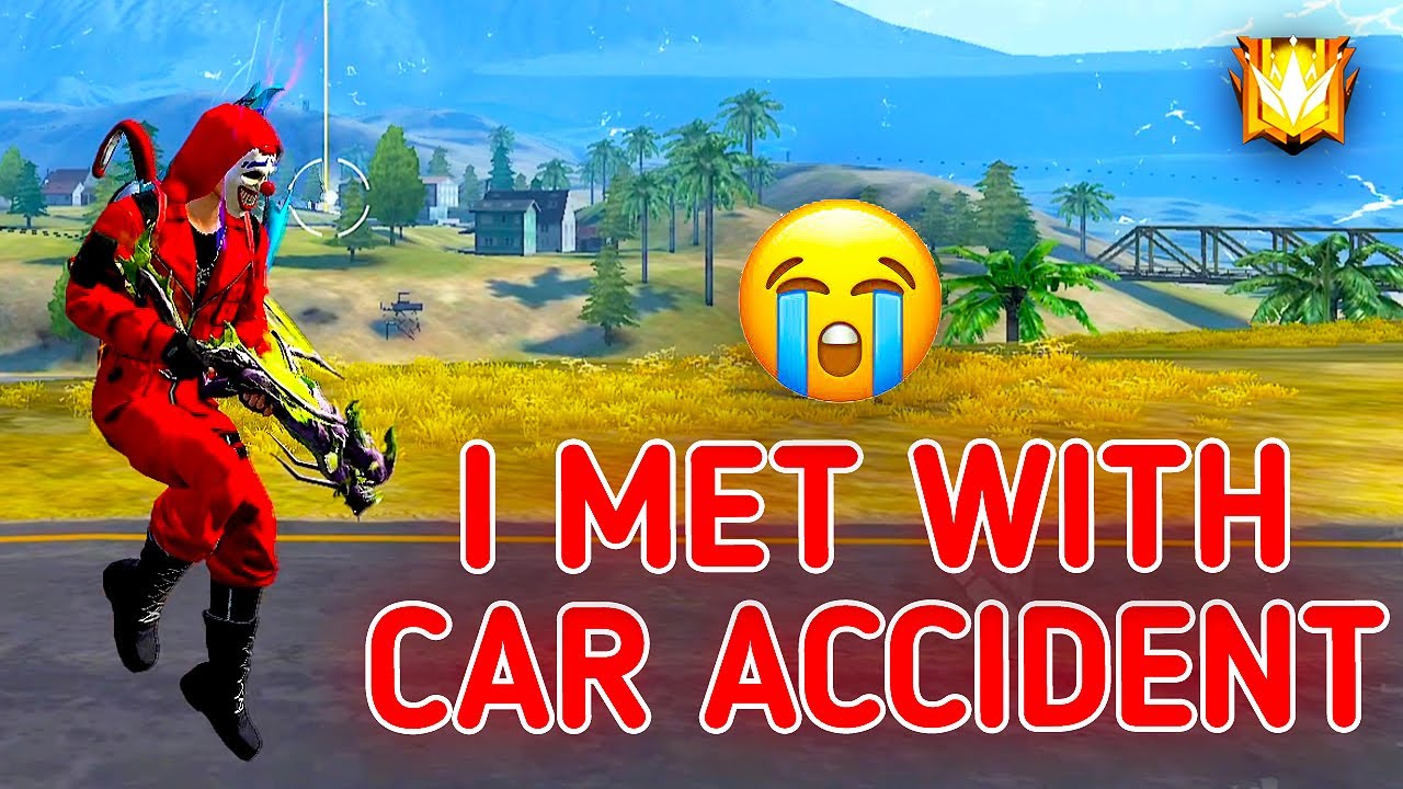 SOLO VS SQUAD || I MET WITH CAR ACCIDENT😪 !!! BUT ITS A LESSON TO THE ENEMY🔥 IMPOSSIBLE SPEED !!!