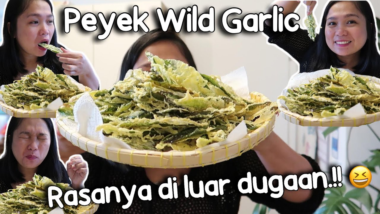 BIKIN PEYEK WILD GARLIC HASIL PANEN, TERNYATA RASANYA DI LUAR DUGAAN.!😏