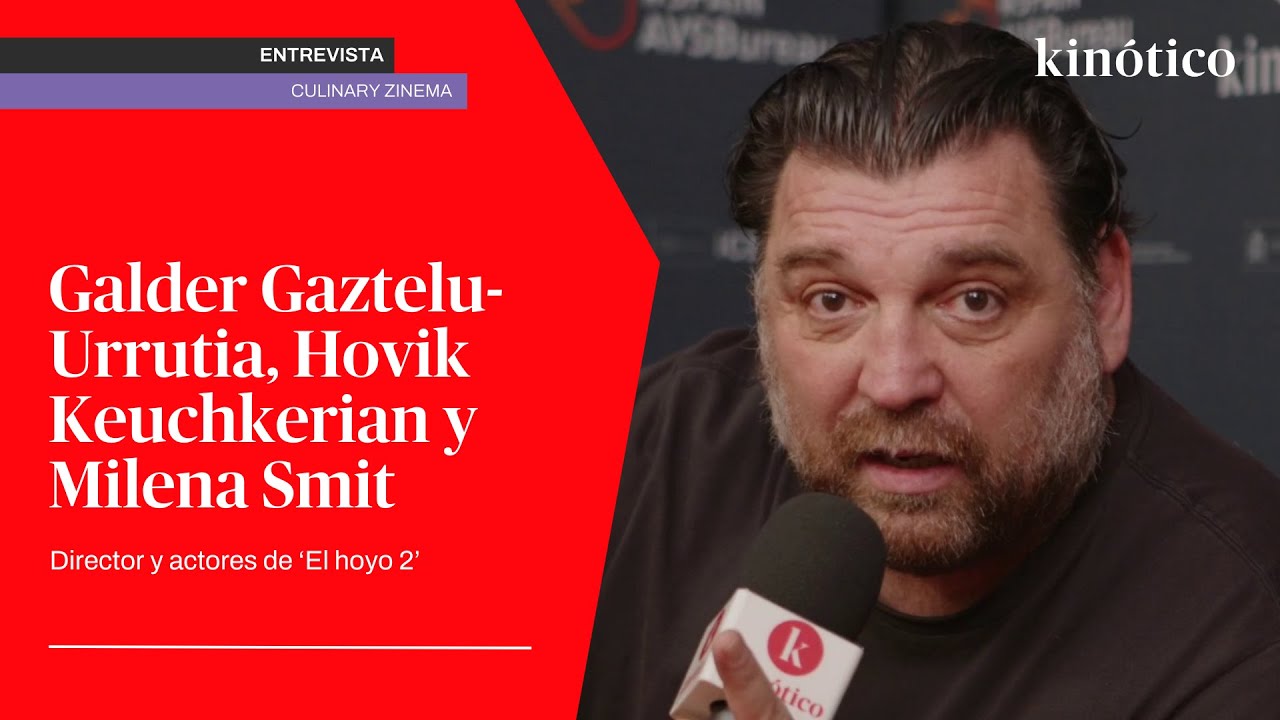 Entrevista con Galder Gaztelu-Urrutia, Hovik Keuchkerian y Milena Smit de 'El hoyo 2' #SSIFF72