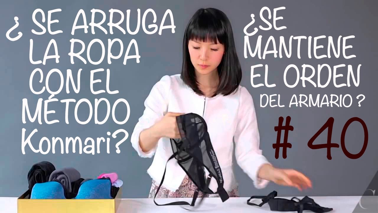 SE MANTIENE EL ORDEN CON EL MÉTODO KONMARI?