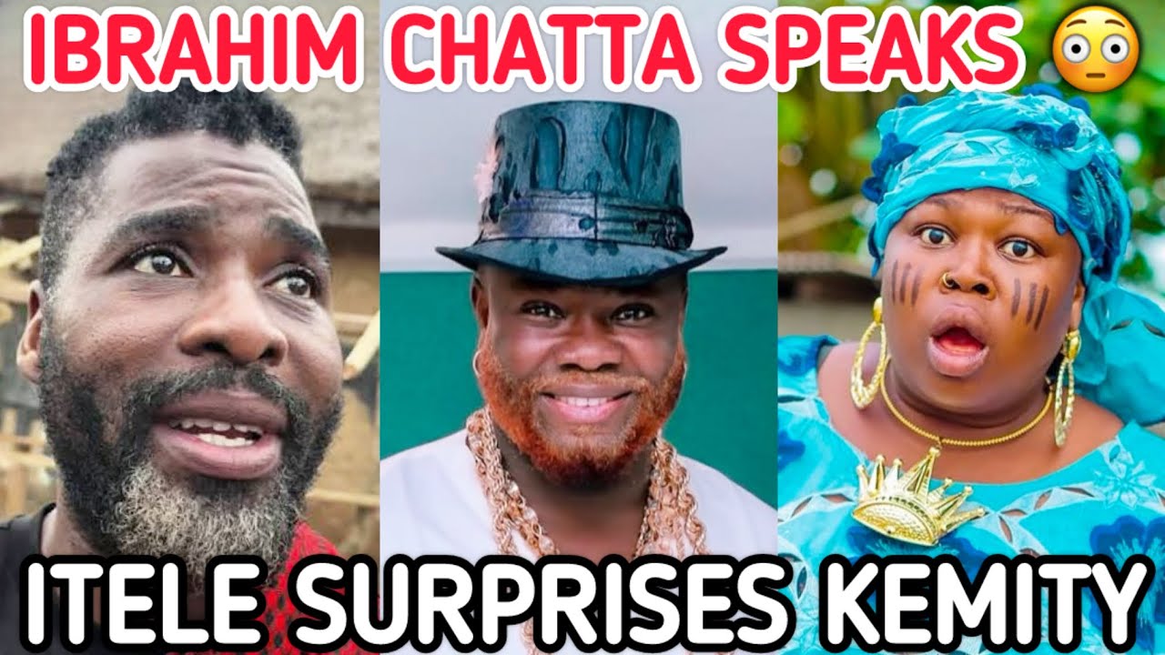 Why Nollywood underrates me - IBRAHIM CHATTA finally opens up as ITELE surprises KEMITY