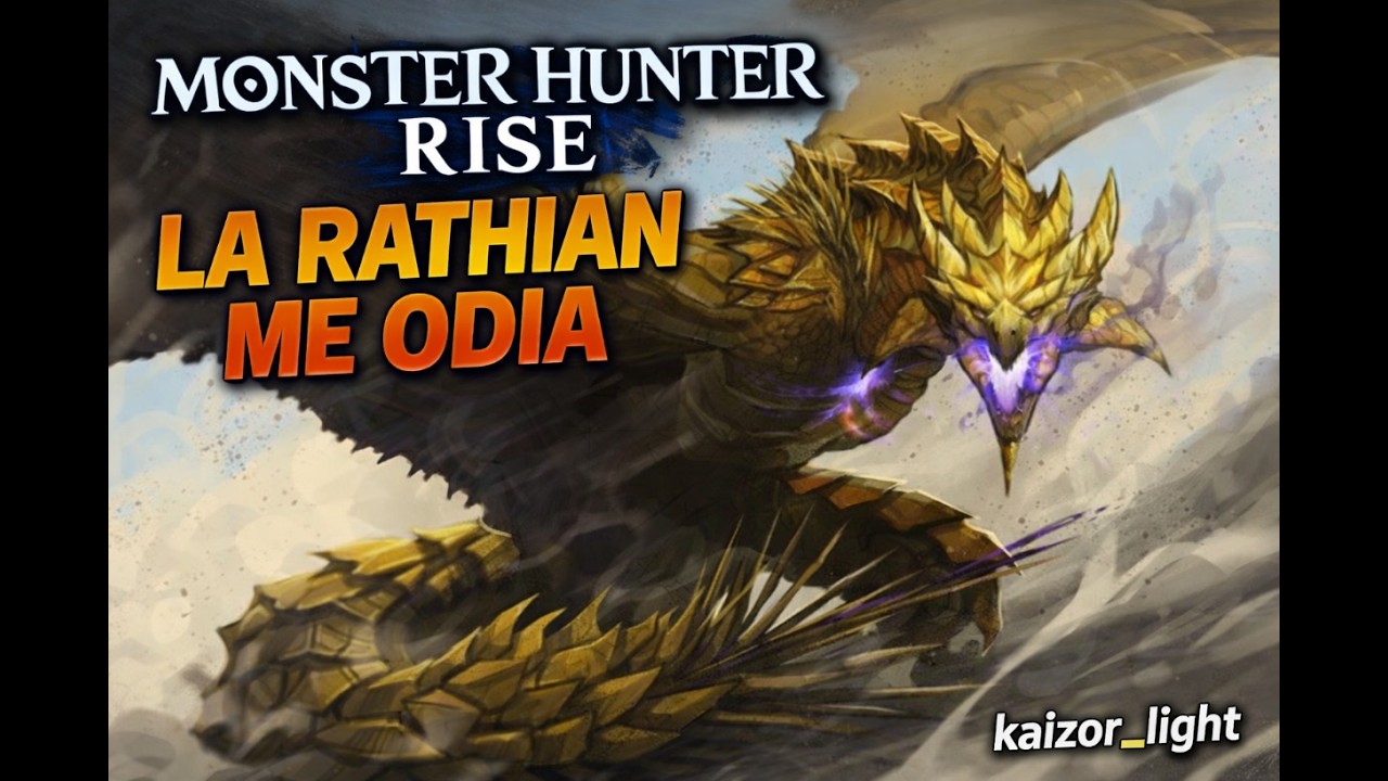 monster hunter rise la rathian me odia