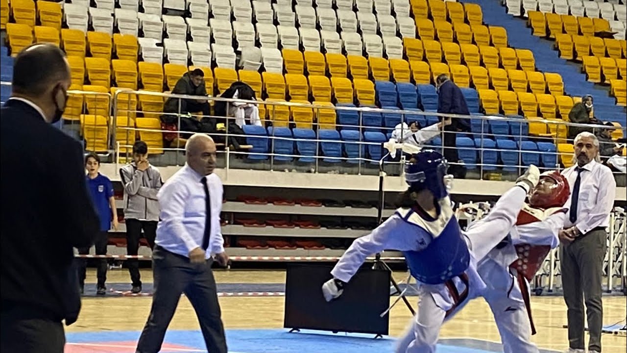 Taekwondo Anadolu Yıldızlar Ligi Ankara Seçmesi 47 kg Bayanlar 1. si Oldum🥇🥇👌👌