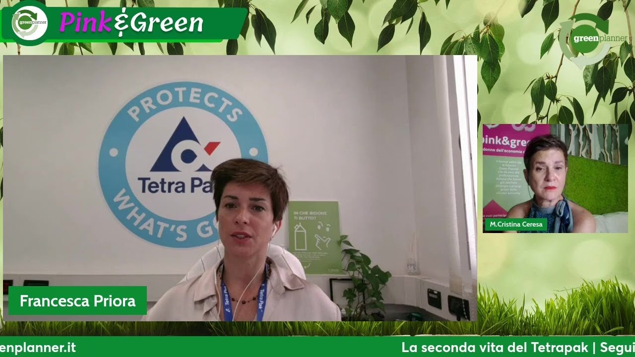 La mattonella fatta con il riciclo di Tetra Pak