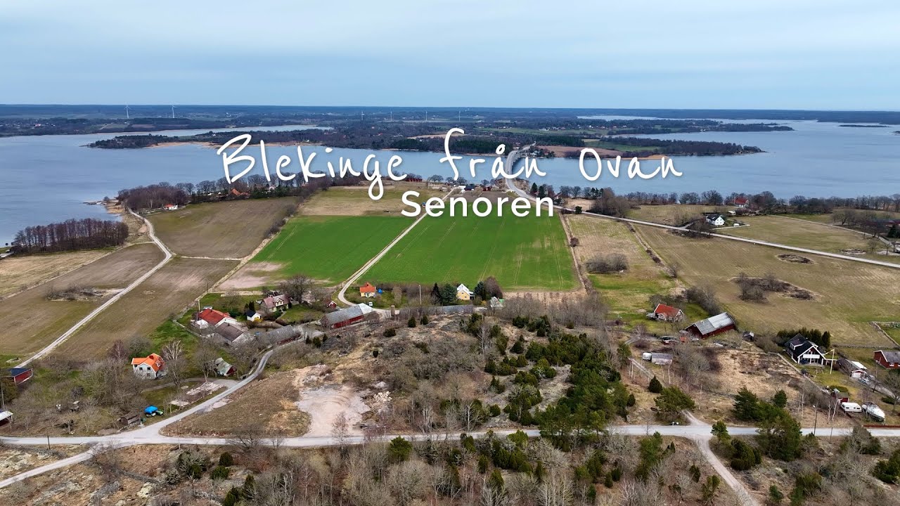 SENOREN - Blekinge från ovan. Upplev Blekinge Arkipelag längs ARK56 såsom fåglarna ser den.