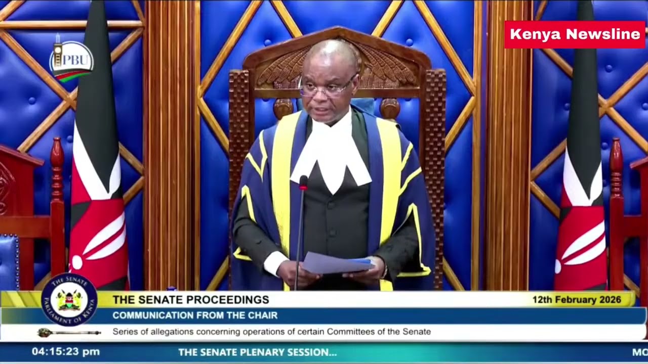Spk.Kingi give directions after governors declined to appear before senate committee over harrasment