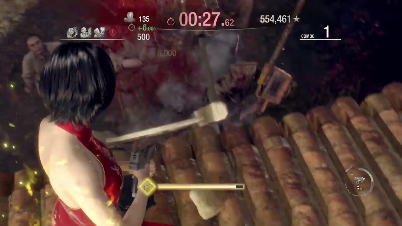 Resident Evil 4 remake modo Mercenarios