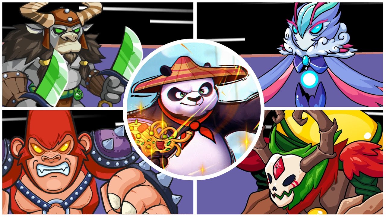 Panda Master Fight All Bosses Gameplay Android
