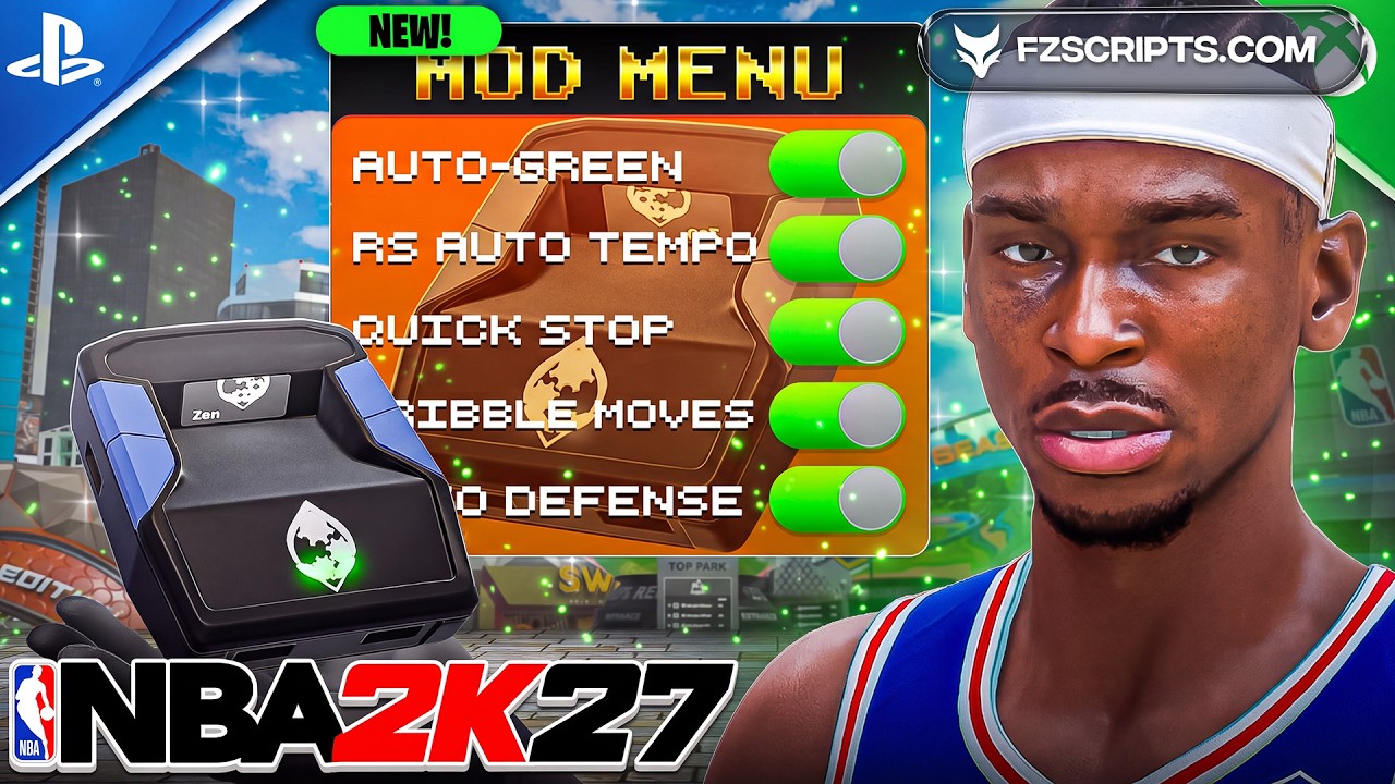 *NEW* BEST NBA 2K27 Cronus Zen Script for *AUTO-GREEN* (PS5/XBOX/PC)