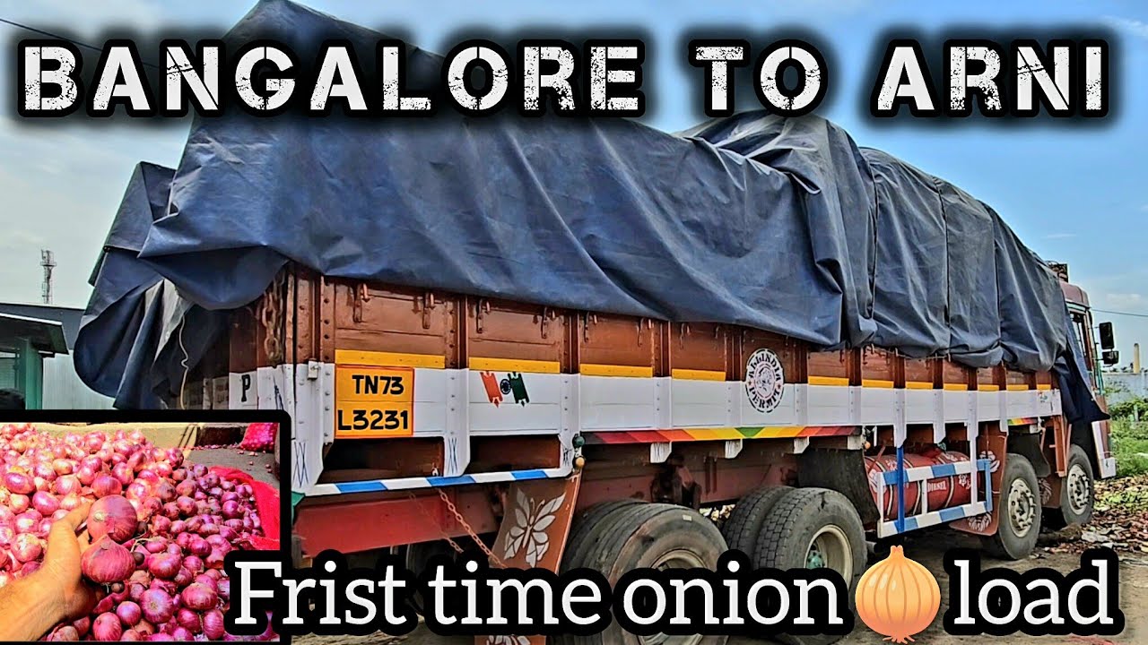 Bangalore to arni | onion🧅load | bada dost i3 🫂 12W-lorry 😎 Falcon 🦅 #ashokleyland #badadost 