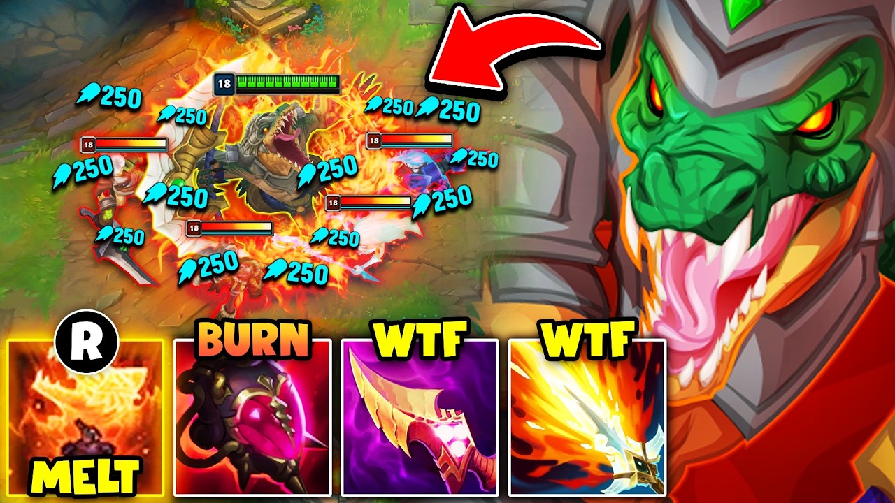 WTF? AP RENEKTON ULT DEALS 250 DMG PER SECOND! (LITERAL MICROWAVE)