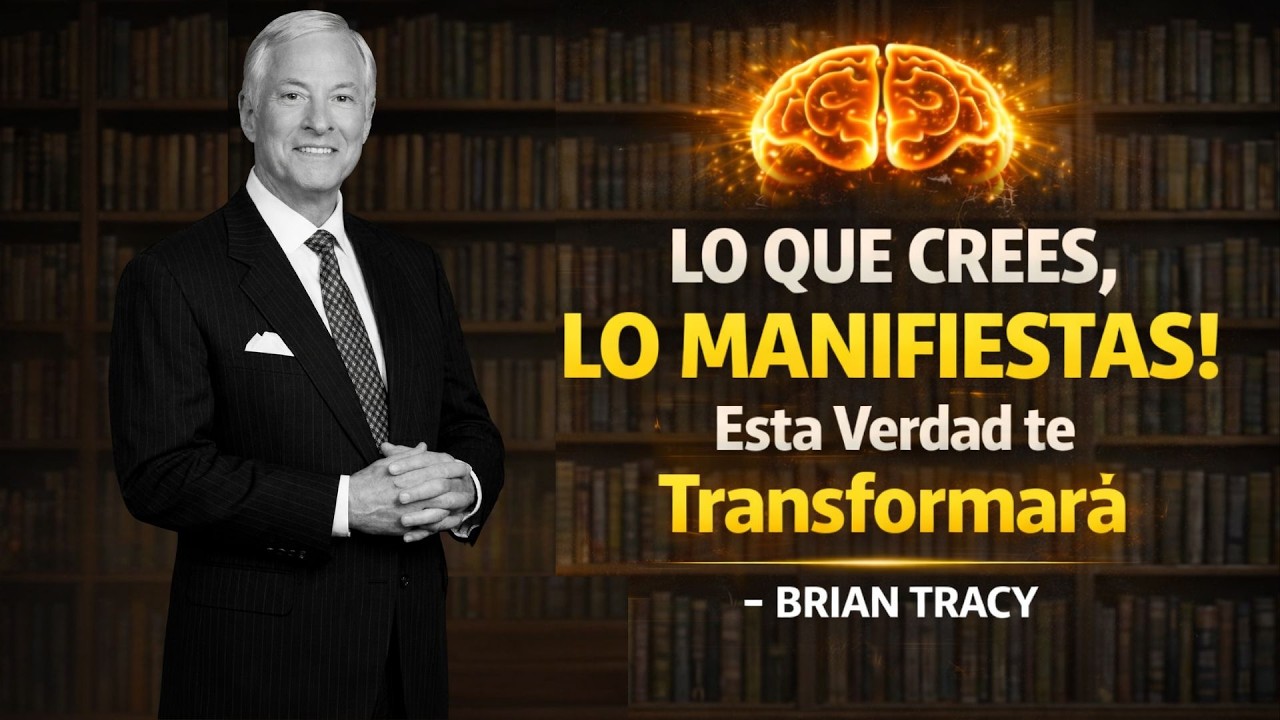 🧠 Lo Que Crees, LO MANIFIESTAS! Esta Verdad te Transformará | Brian Tracy