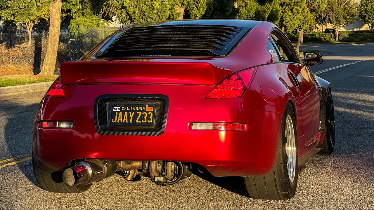 TURBO 350z SOUND COMPILATION!!! *INSANE TURBO FLUTTER!*