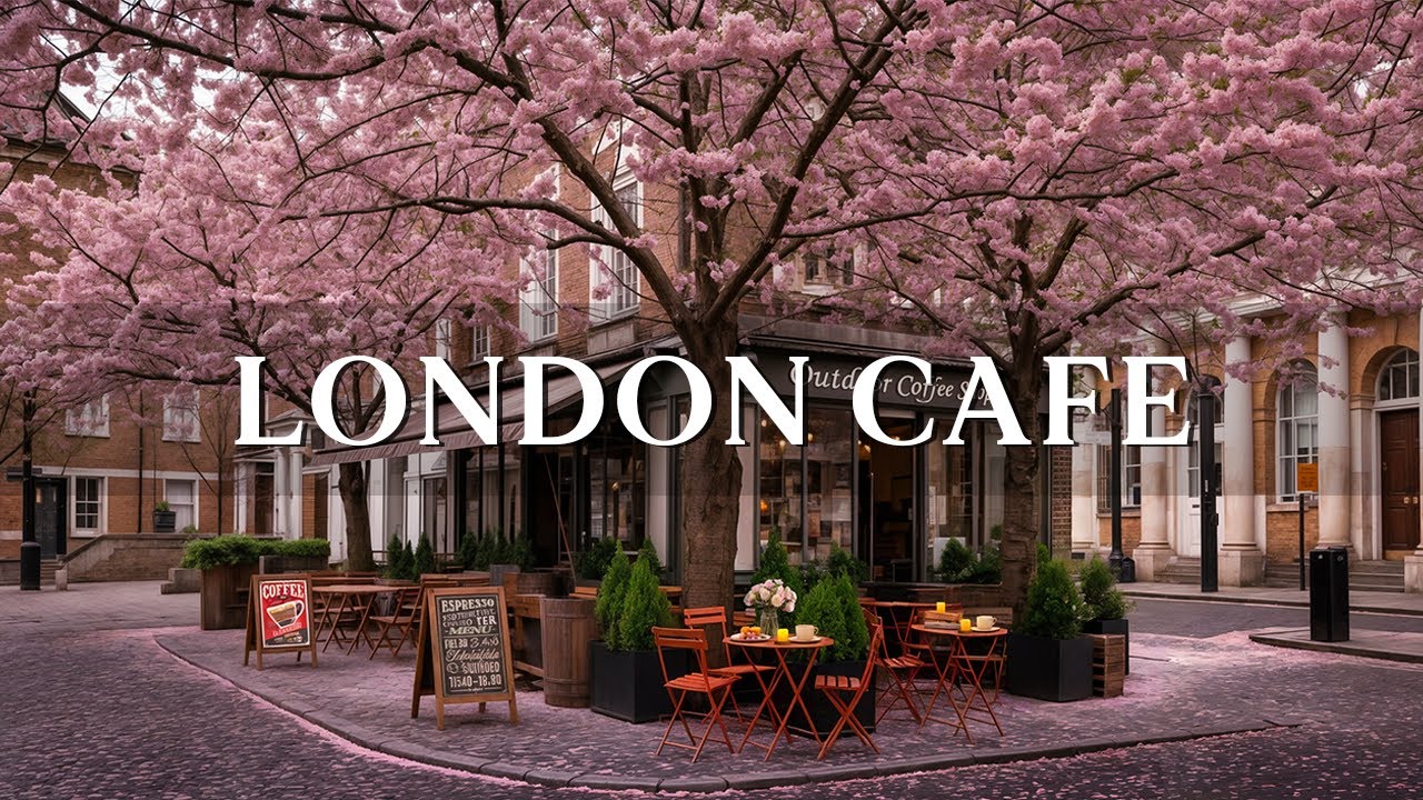 Soft Jazz & Bossa Nova Music in a London Caf&eacute; ☕ | Cozy Coffee Shop Ambience for a Cheerful Mood